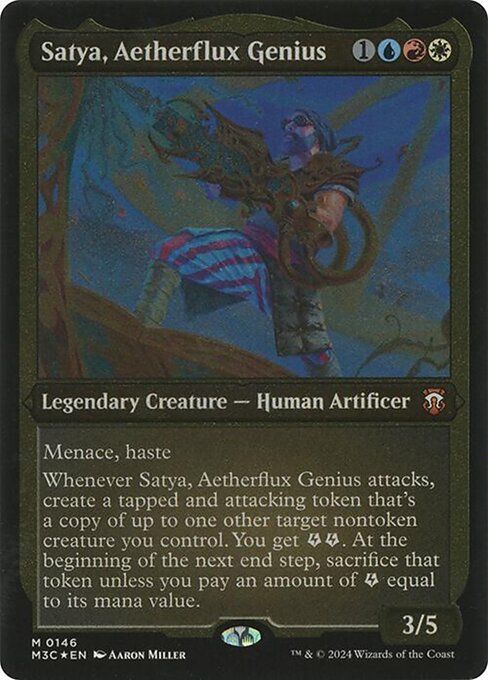 Satya, Aetherflux Genius 146
