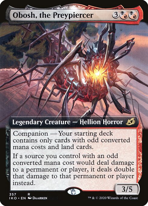 Obosh, the Preypiercer 357