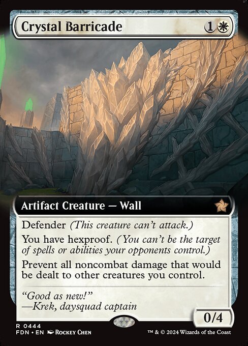Crystal Barricade 444