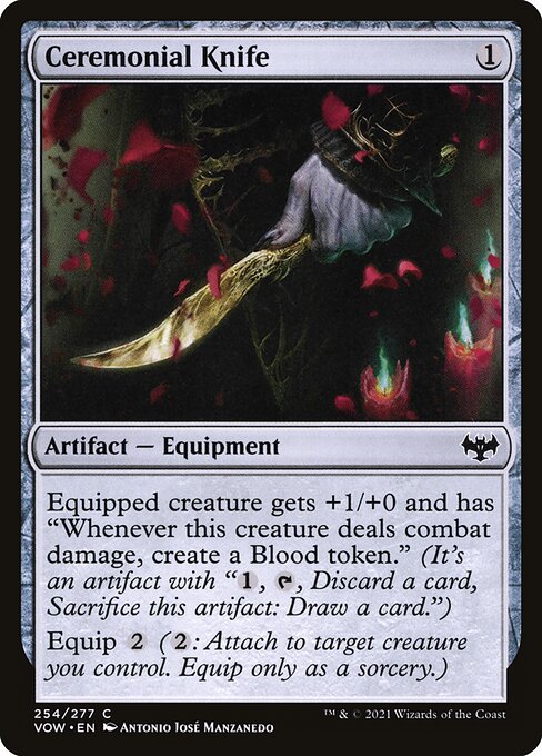 Ceremonial Knife 254