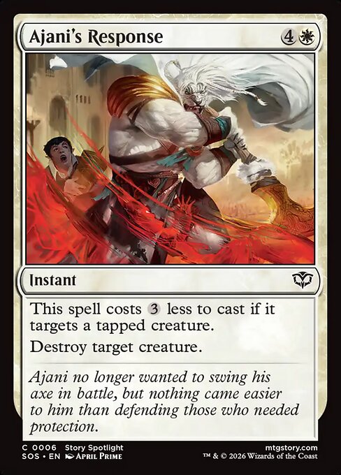 Ajani's Response 6