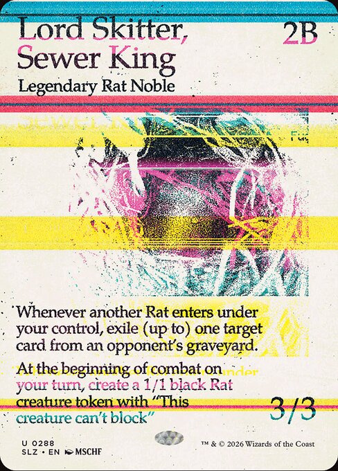 Lord Skitter, Sewer King 288