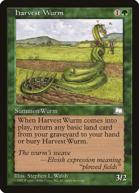 Harvest Wurm 130