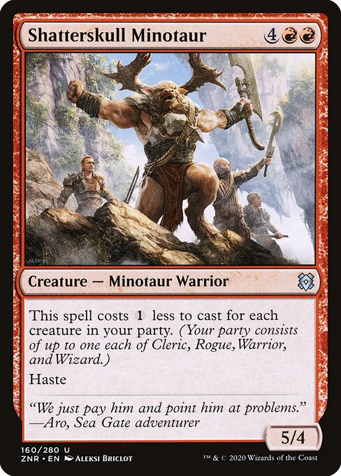 Shatterskull Minotaur 160
