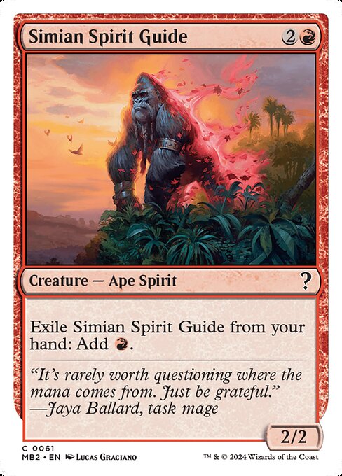 Simian Spirit Guide 61