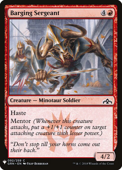 Barging Sergeant GRN-92