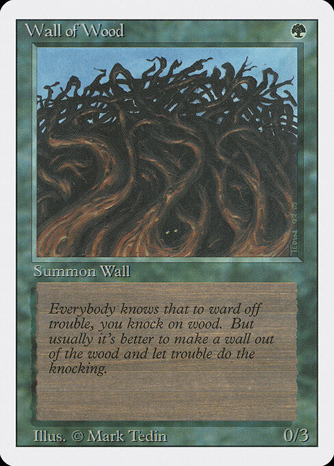 Wall of Wood 226