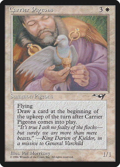 Carrier Pigeons 1b