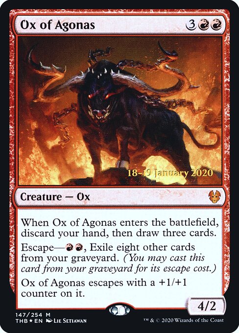 Ox of Agonas 147s