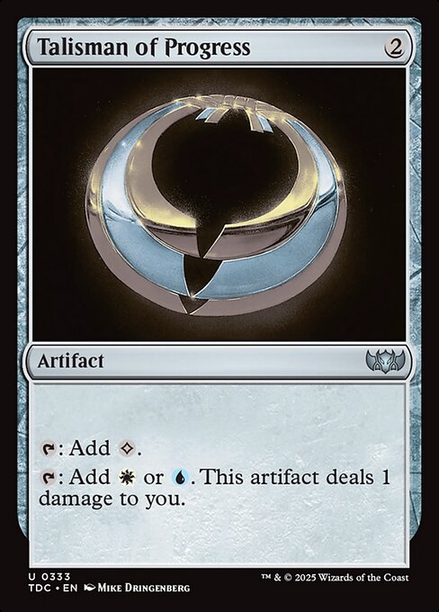 Talisman of Progress 333