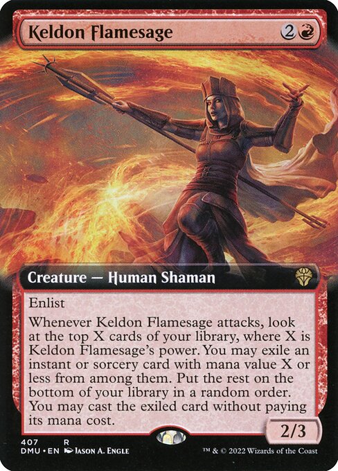 Keldon Flamesage 407