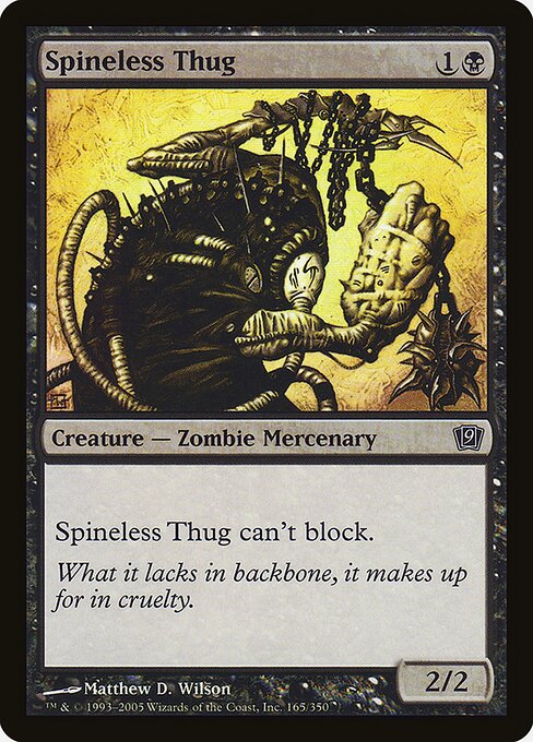 Spineless Thug 165★