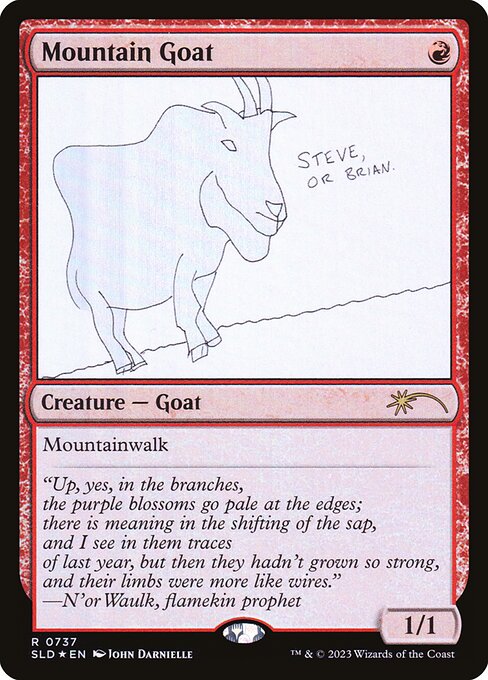 Mountain Goat 737