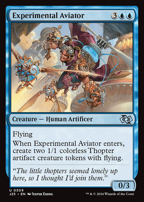 Experimental Aviator 309