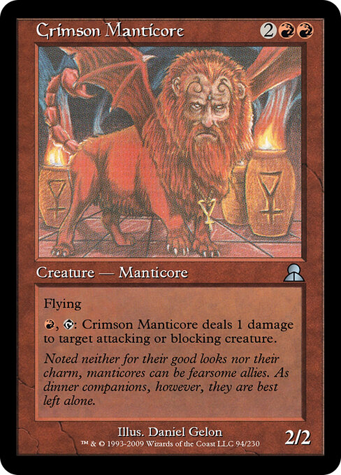 Crimson Manticore 94