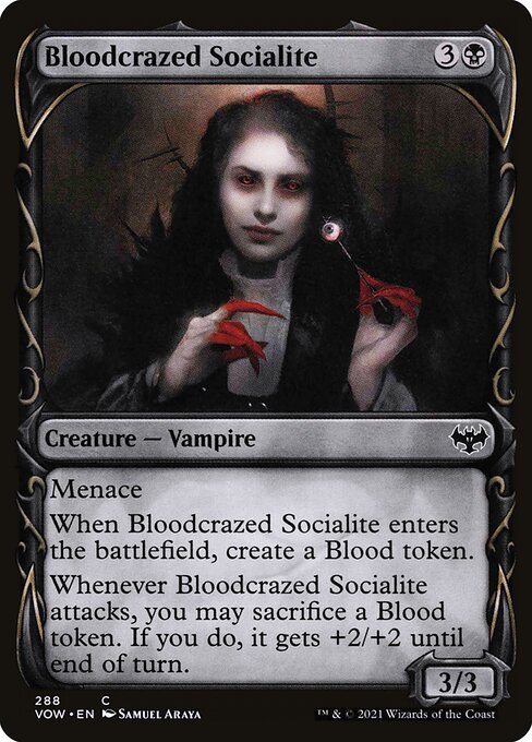 Bloodcrazed Socialite 288