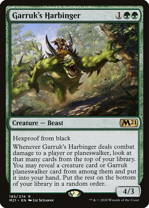 Garruk's Harbinger 185