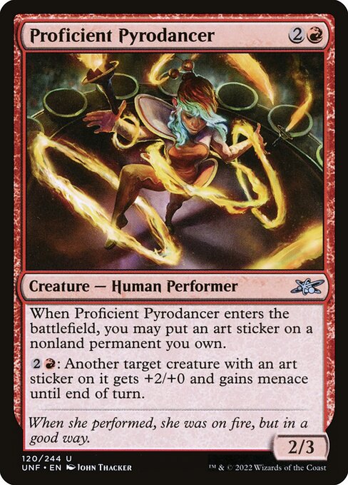 Proficient Pyrodancer 120