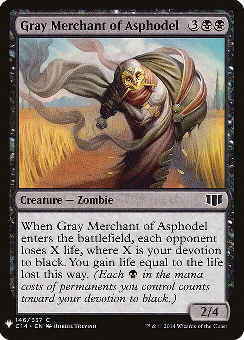 Gray Merchant of Asphodel C14-146