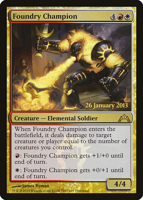 Foundry Champion 165★