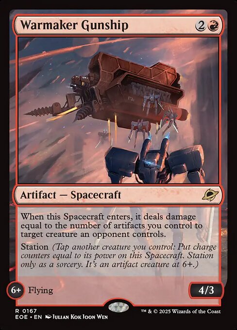 Warmaker Gunship 167