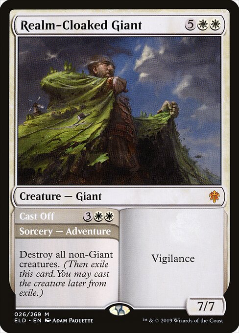 Realm-Cloaked Giant // Cast Off 26