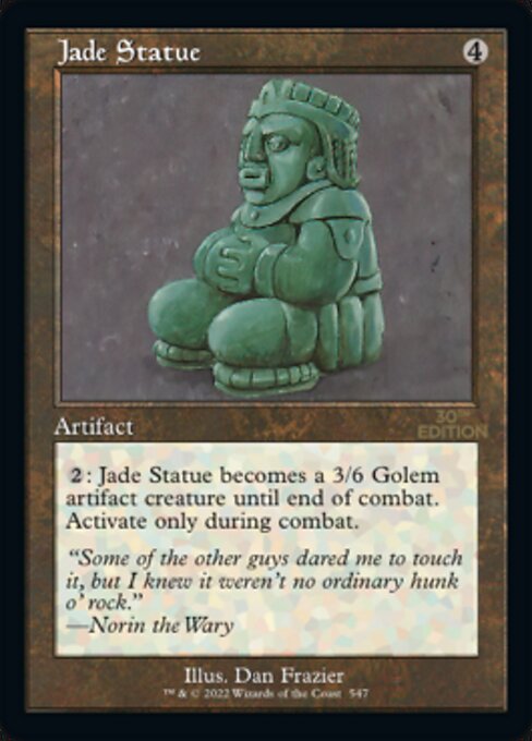 Jade Statue 547