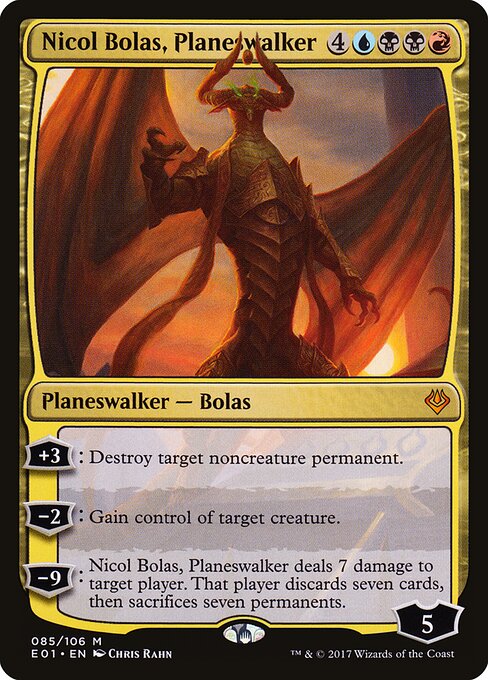 Nicol Bolas, Planeswalker 85