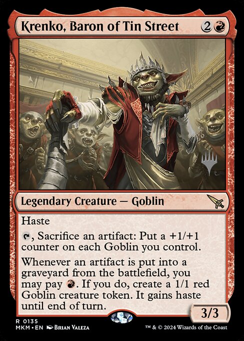 Krenko, Baron of Tin Street 135p