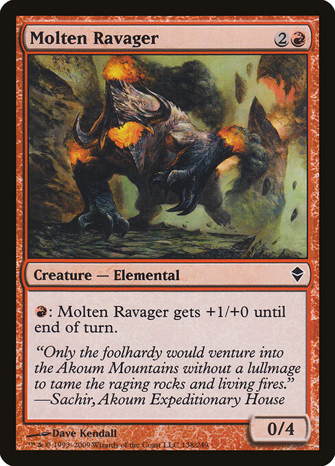 Molten Ravager 138