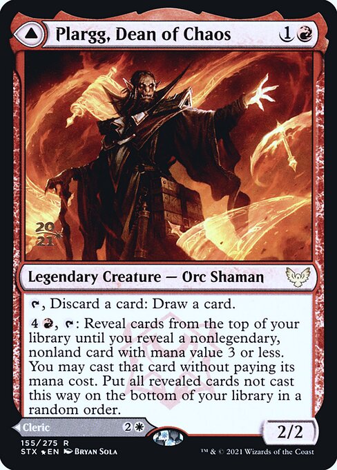 Plargg, Dean of Chaos // Augusta, Dean of Order 155s