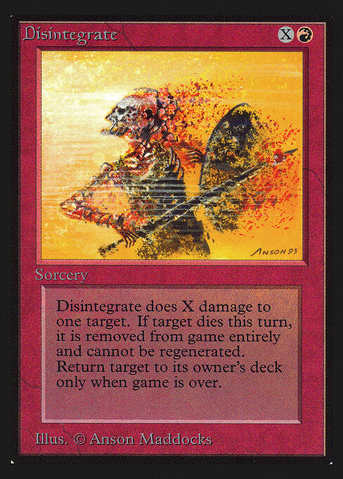 Disintegrate 141