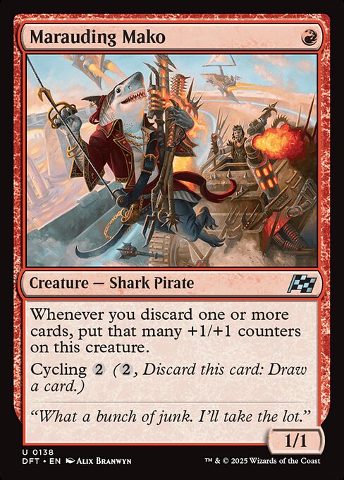 Marauding Mako 138