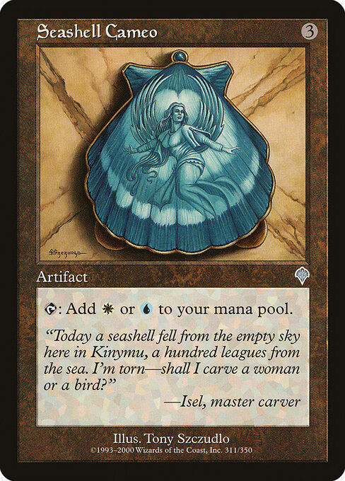 Seashell Cameo 311