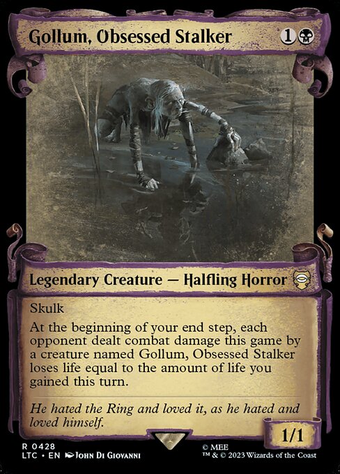 Gollum, Obsessed Stalker 428