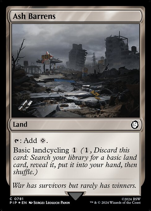 Ash Barrens 781