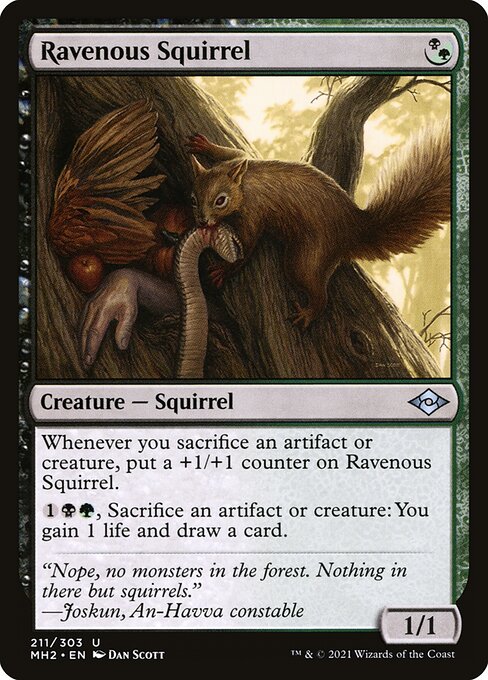 Ravenous Squirrel 211