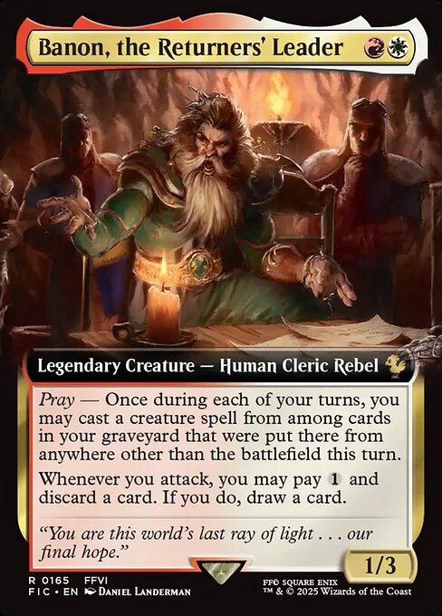 Banon, the Returners' Leader 165