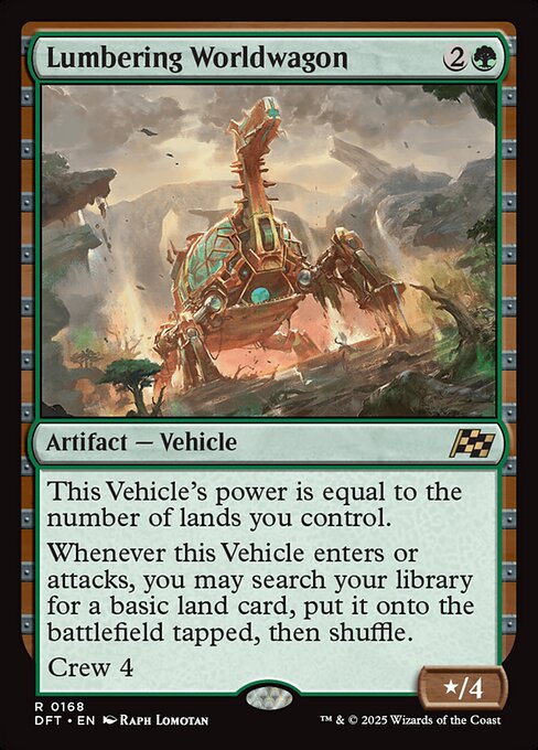 Lumbering Worldwagon 168