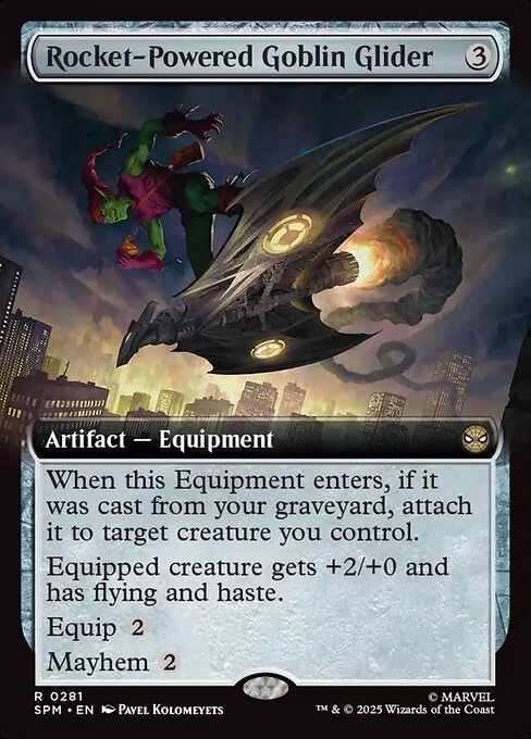 Rocket-Powered Goblin Glider 281