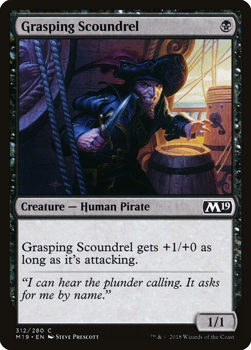 Grasping Scoundrel 312