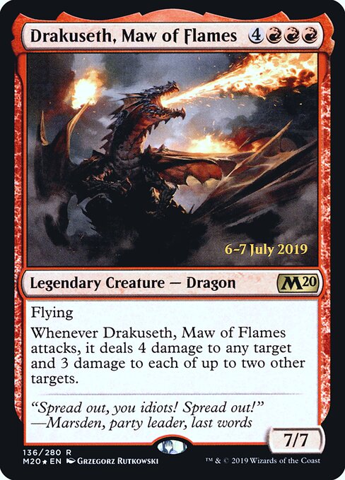 Drakuseth, Maw of Flames 136s
