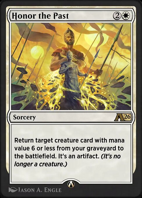 Honor the Past 1