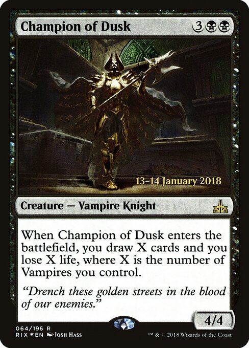 Champion of Dusk 64s