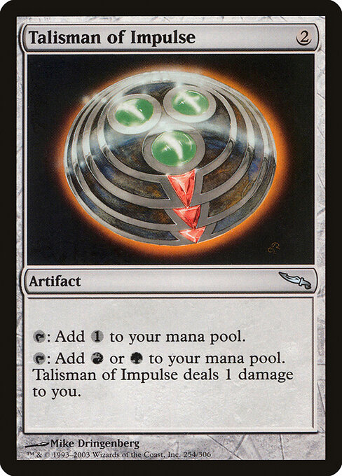 Talisman of Impulse 254