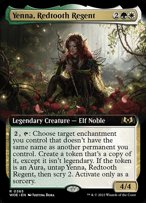 Yenna, Redtooth Regent 365