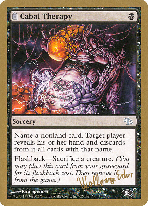Cabal Therapy we62sb