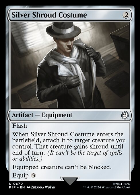 Silver Shroud Costume 670