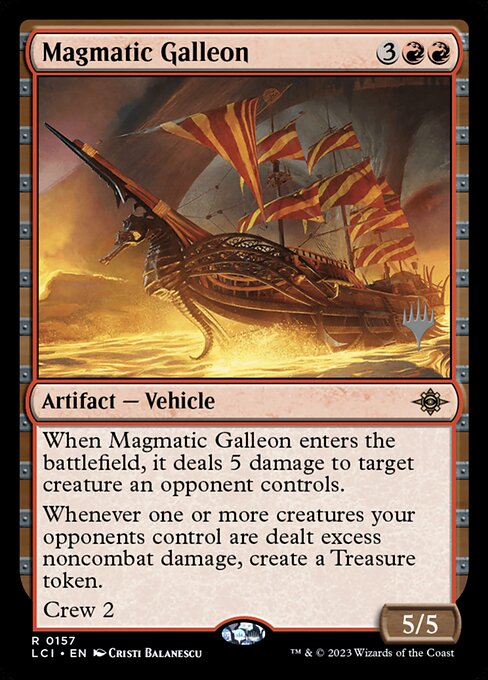 Magmatic Galleon 157p