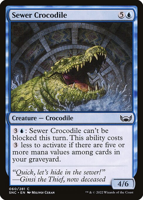 Sewer Crocodile 60
